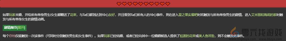 星露谷物语全npc红心事件触发选项攻略汇总(图9)